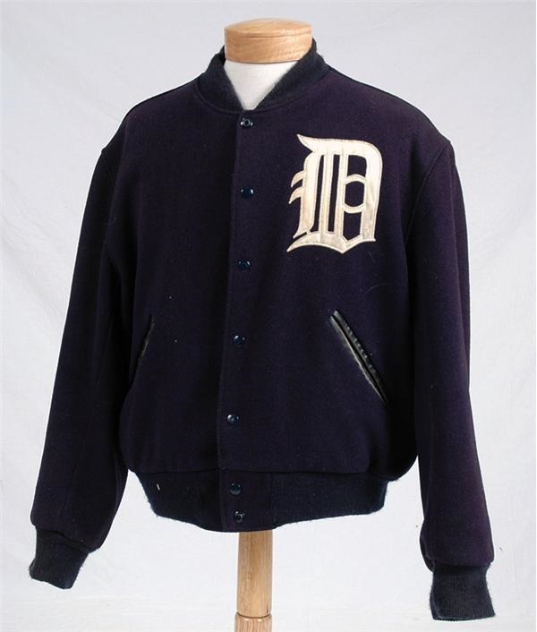 Baseball Equipment - 1940&#39;s Detroit Tigers Player&#39;s Jacket
