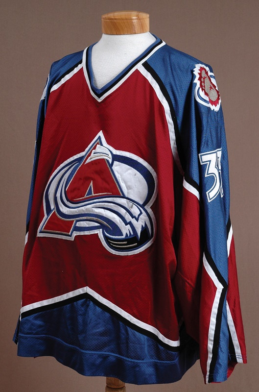 Patrick Roy jersey I received as an X-mas gift back in 2002 : r/ ColoradoAvalanche