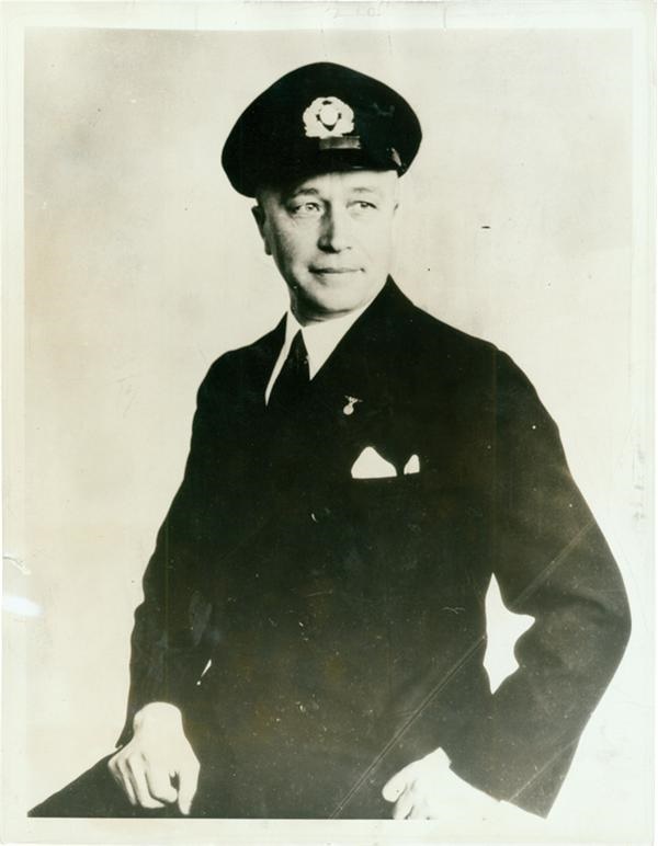 Captain of the Hindenburg, Max Pruss (1937)