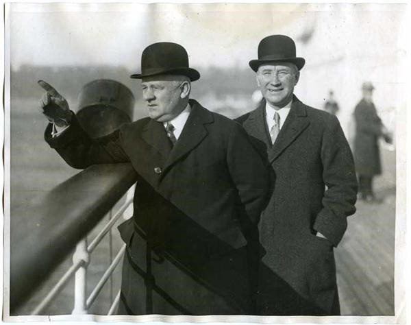 John McGraw and Hugh Jennings Photograph