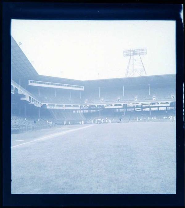 Ebbets Field Brooklyn Dodgers Negative by Ozzie Sweet.