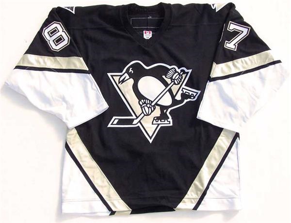 - 2005-06 Sidney Crosby Game Model Penguins Hockey Jersey