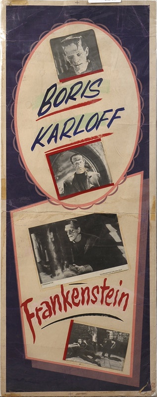 - 1950's Frankenstein Movie Poster