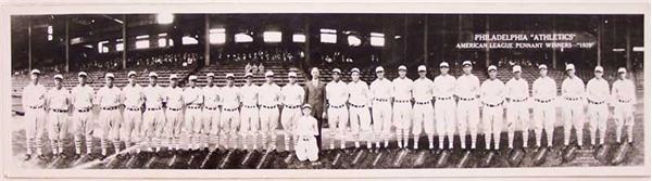 - 1929 Philadelphia Athletics Baseball Panoramic Photograph
