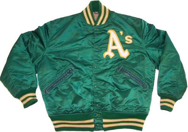 Memorabilia - Early 1970's Oakland Athletics Game Used Warm Up Jacket