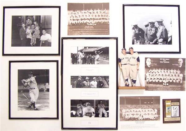 Memorabilia - New York Yankees Photographic Display Collection