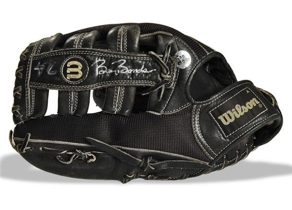 - Late 1980's Barry Bonds Game Used Glove
