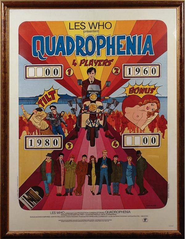 Rock And Pop Culture - Quadrophenia French Movie Poster (48x63&quot;)