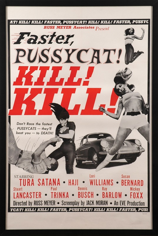 Faster Pussycat Kill Kill Film Poster (27x41")