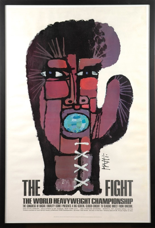 Muhammad Ali & Boxing - "The Fight" Ali-Frazier Harlem Poster