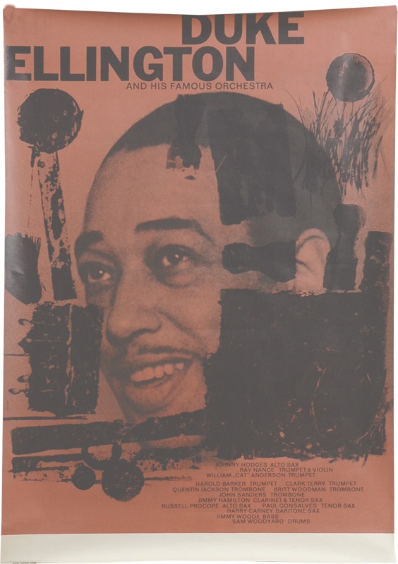Rock And Pop Culture - Large Duke Ellington Poster (33x47)