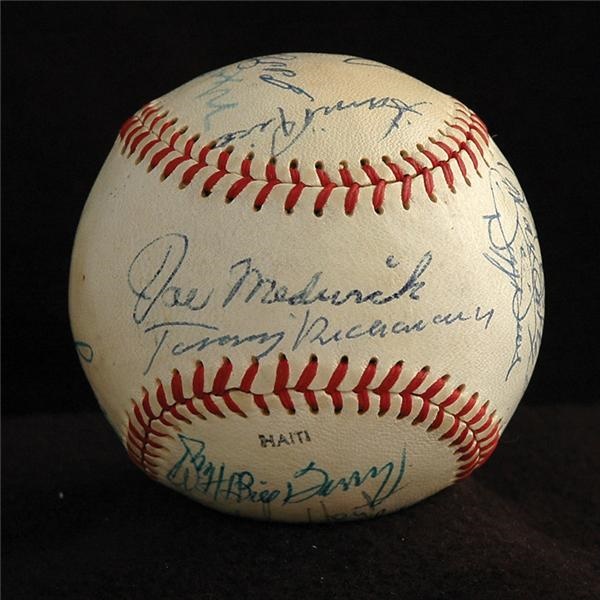 Baseball Autographs - 1969 Hall of Fame Induction Signed Baseball