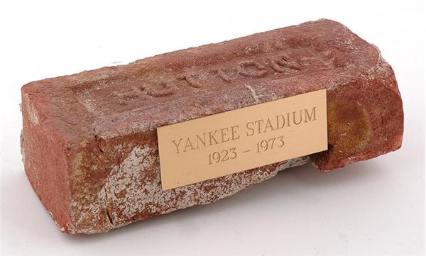 The Charlie Sheen Collection - Yankee Stadium Brick