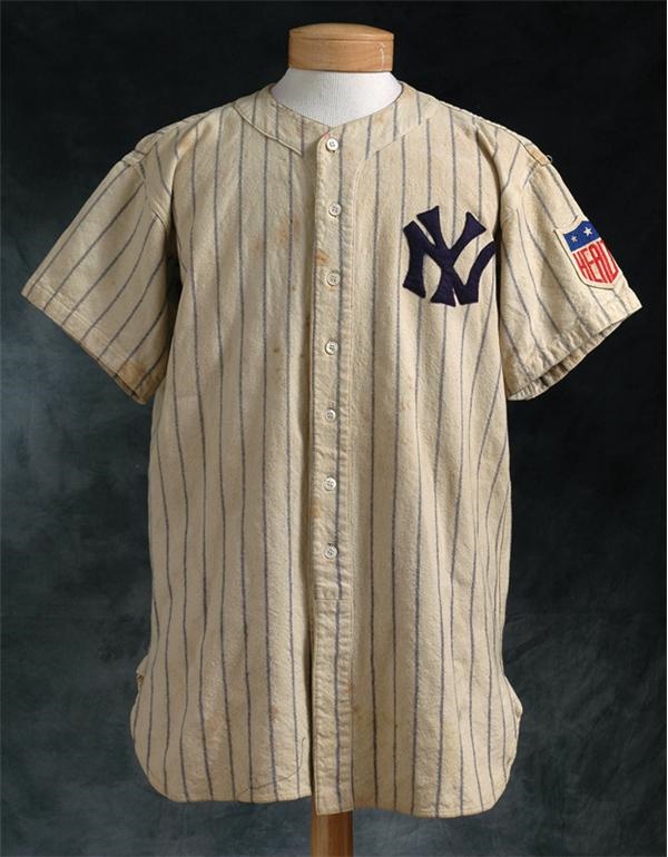 NY Yankees, Giants & Mets - 1942 Phil Rizzuto New York Yankees Game Used Home Jersey