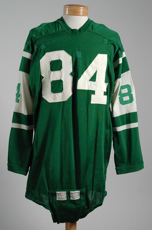 Football - Circa 1970 Mark Lomas New York Jets Game Used Jersey