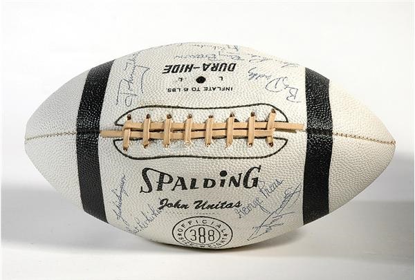 1959 Baltimore Colts Team Signed Football