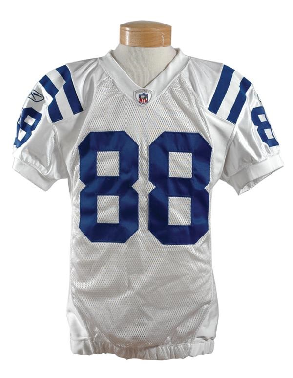 2005 Marvin Harrison Indianapolis Colts Game Used Jersey