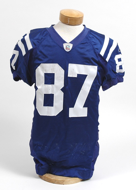 - 2005 Reggie Wayne Indianapolis Colts Game Used Jersey