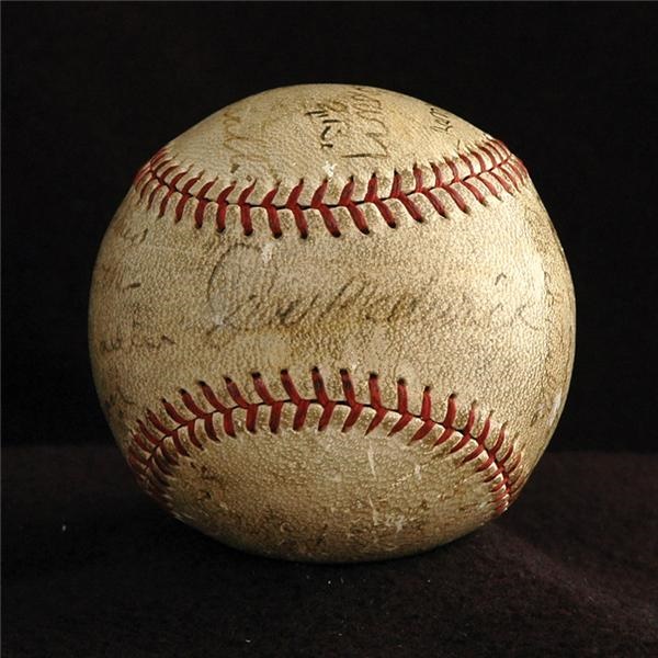 World Champion 1934 St. Louis Cardinals Baseball from Jesse Haines