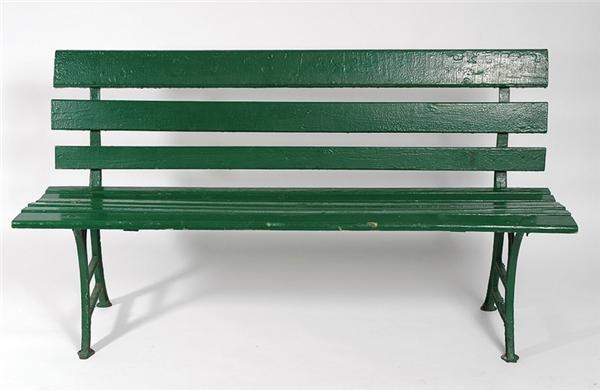 The Charlie Sheen Collection - Rare and Beautiful Crosley Field Bench