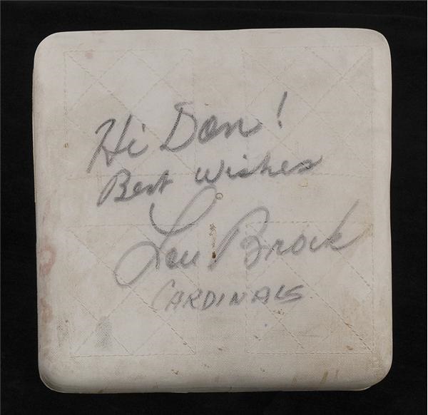 - Lou Brock Stolen Base