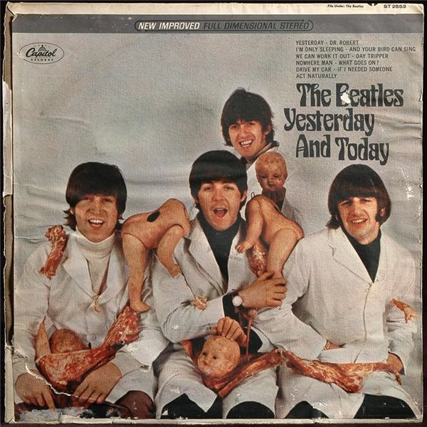 Rock And Pop Culture - 1966 Beatles Butcher Cover