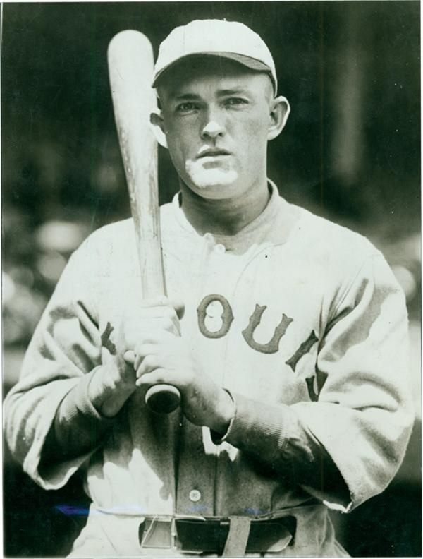 Vintage Sports Photographs - Rogers Hornsby Culver Photo (6x8")