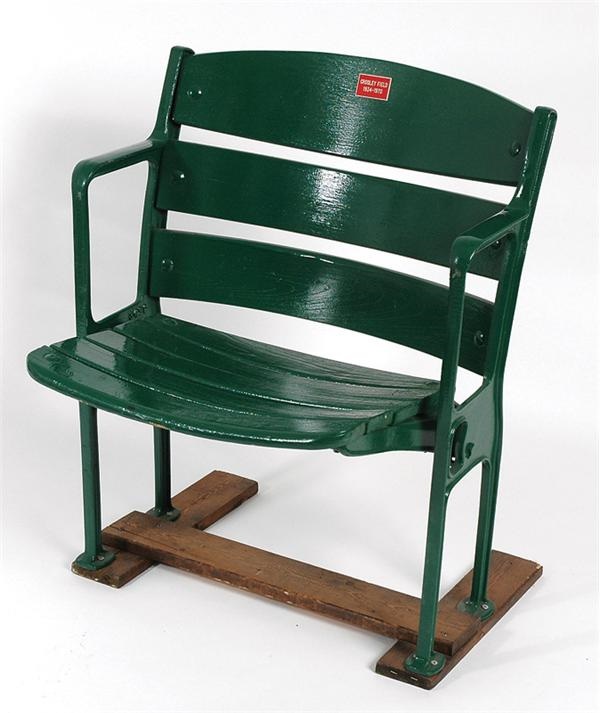 The Charlie Sheen Collection - Crosley Field Stadium Seat