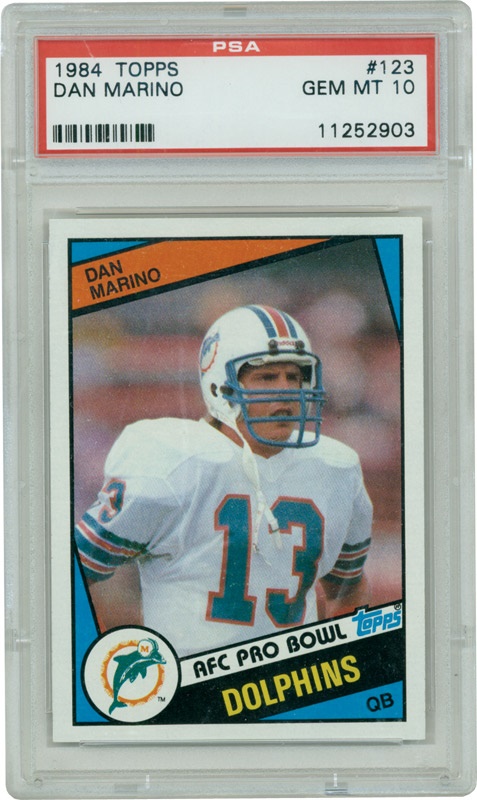 Sports and Non Sports Cards - 1984 Topps # 123 Dan Marino RC PSA 10 GEM MINT