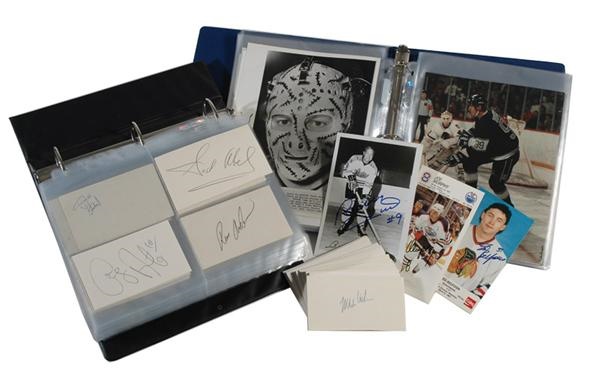Hockey Memorabilia - Hockey Autograph Collection (704)