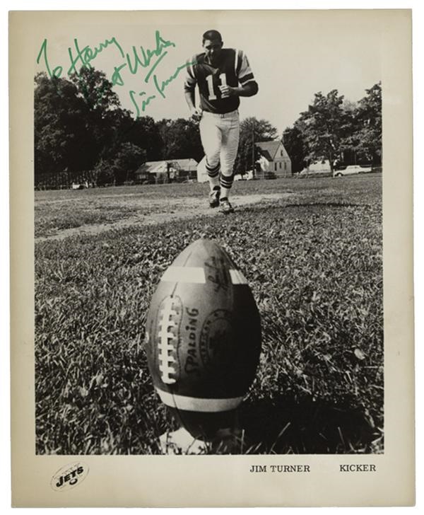 Football - 1969 New York Jets Vintage Signed Photos (25)