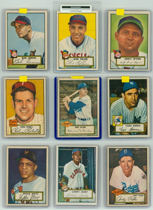 Baseball and Trading Cards - 1952 Topps Complete Set 1-310