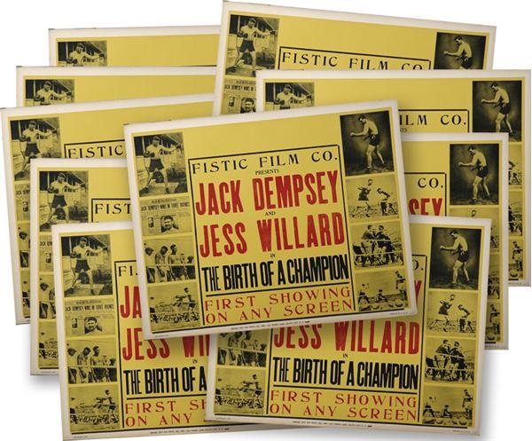 Jack Dempsey v. Jess Willard Posters from Birth of a Champion (8)
