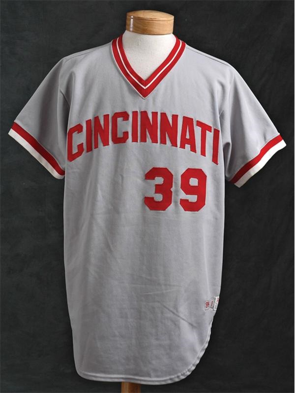 - 1984 Dave Parker Cincinnati Reds Game Used Jersey