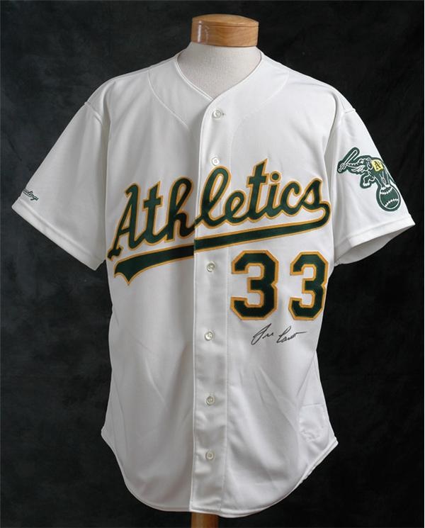 1990 Jose Canseco Game Worn Oakland Athletics Jersey. Baseball