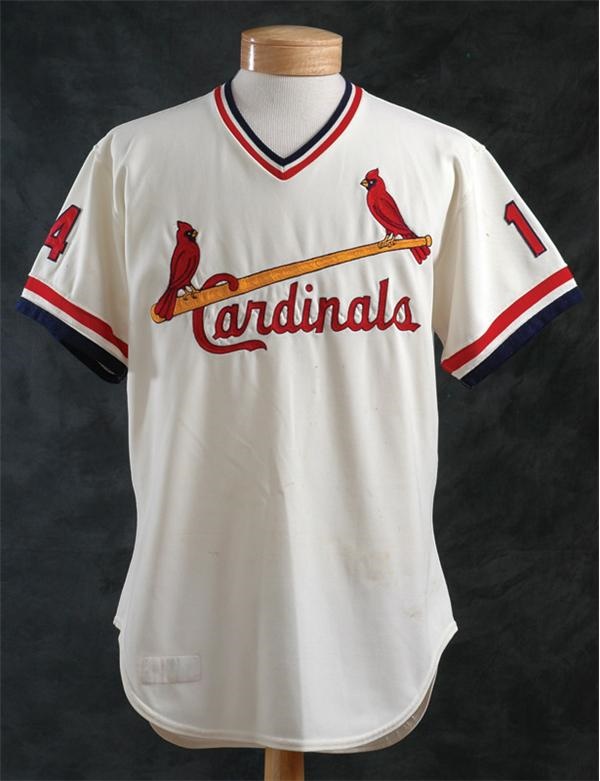 Baseball Equipment - 1979 Ken Boyer Saint Louis Cardinals Game Worn Jersey