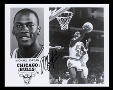 - Michael Jordan Vintage Signed Photograph (8x10")