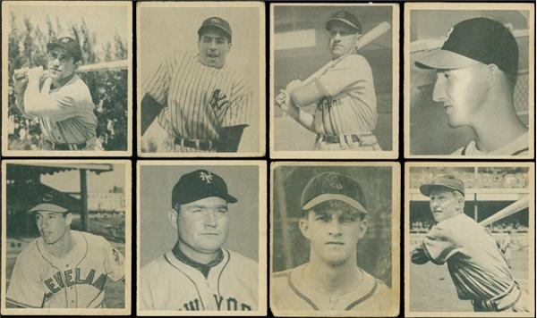 Baseball and Trading Cards - 1948 Bowman Near Set 43 of 48