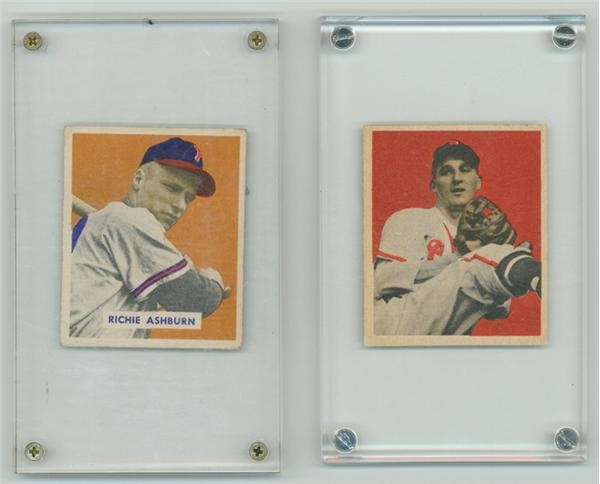 Baseball and Trading Cards - 1949 Bowman Near Complete Set 248/250