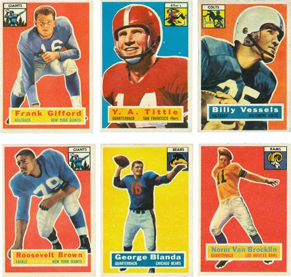 Sports and Non Sports Cards - 1956 Topps Football Complete Set