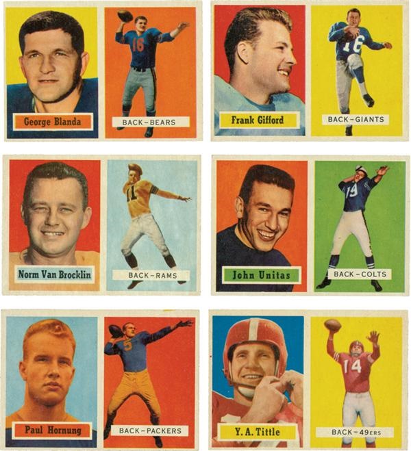 Sports and Non Sports Cards - 1957 Topps Football Complete Set