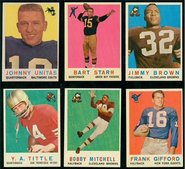Sports and Non Sports Cards - 1959 Topps Football Complete Set