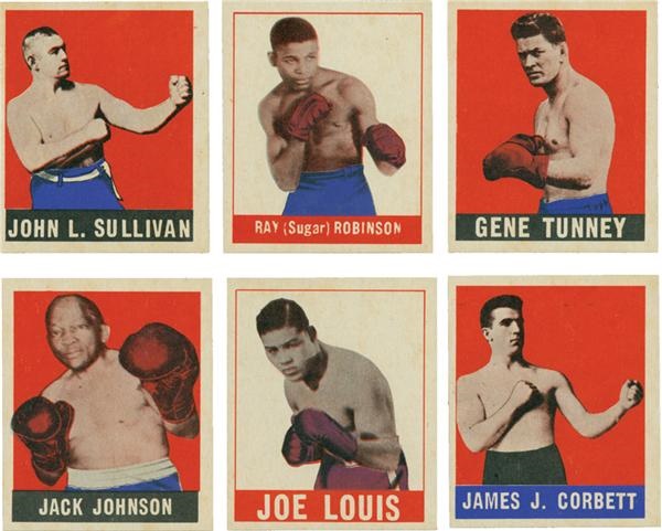 Sports and Non Sports Cards - High Grade Collection of 1948 Leaf Boxing Cards (49)