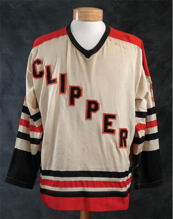 Hockey Equipment - 1970s AHL Baltimore Clippers Game Worn Jersey