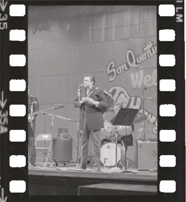 Rock And Pop Culture - Historic Concert - Johnny Cash at San Quentin State Prison (1969) Original Negatives (31)