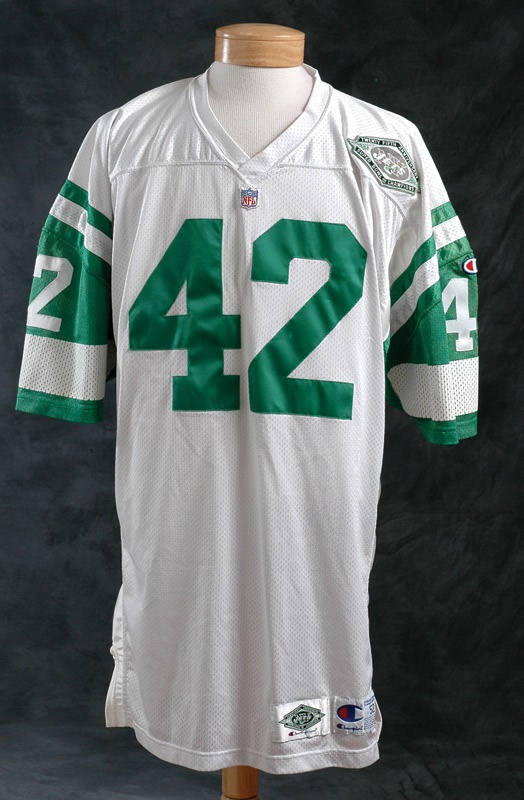 1993 Ronnie Lott New York Jets Game Used Jersey