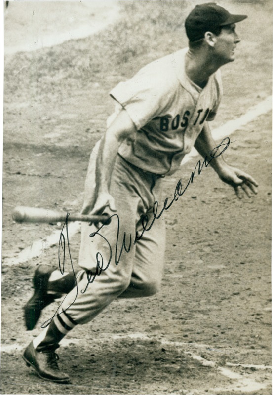 Boston Sports - 1957 Ted Williams Vintage Signed Photo