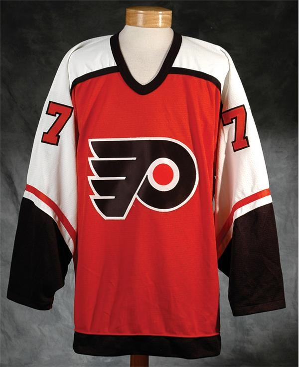 Hockey Equipment - 1996-1997 Paul Coffey Philadelphia Flyers Game Worn Jersey