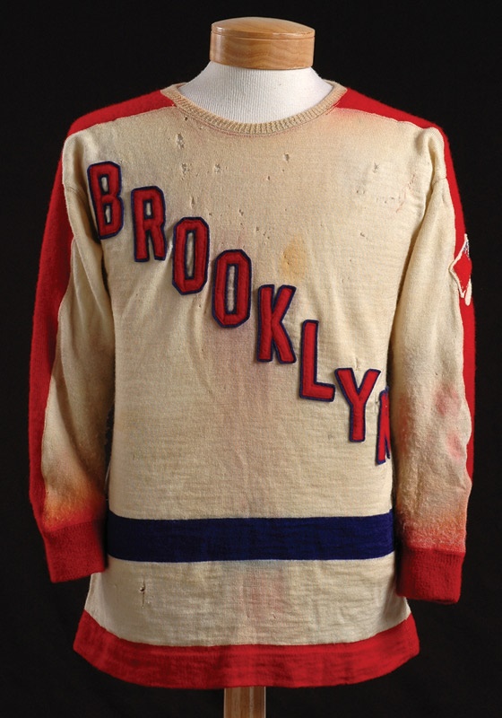 Brooklyn Americans 1941-42 Hockey Jersey New