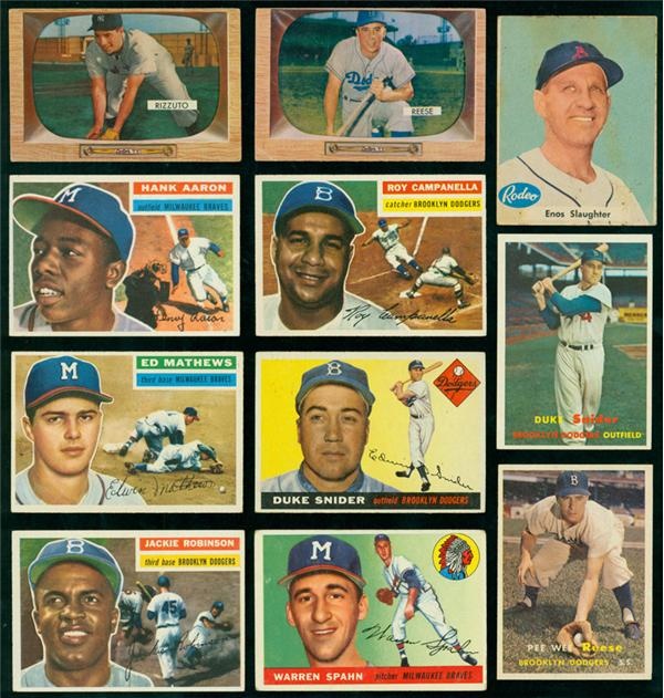 Baseball and Trading Cards - Vintage Baseball Shoebox Collection (70)